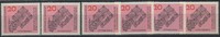 Bund 20 Pfennig 1200 Jahre Benediktiner-Abtei Ottobeuren – Lot 6 Marken postfrisch -
