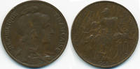 Frankreich - France 10 Centimes Dritte Republik 1871-1940 -