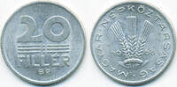 Ungarn - Hungary 20 Filler Volksrepublik 1949-1989 -
