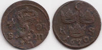 Schweden - Sweden 1/6 Oere Karl XI. 1660-1697 -