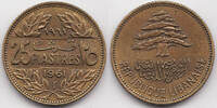 Libanon - Lebanon 25 Piaster Republik 1952-1994 -