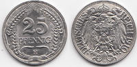 Kaiserreich 25 Pfennig Nickel -