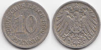 Kaiserreich 10 Pfennig großer Adler - Kupfer/Nickel -