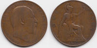 Großbritannien - Great Britain 1 Penny Edward VII. 1901-1910 -