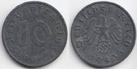 Drittes Reich 10 Reichspfennig Zink -