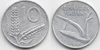 Italien - Italy 10 Lire Republik seit 1946 -