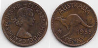 Australien - Australia 1 Penny Elisabeth II. ab 1952 -