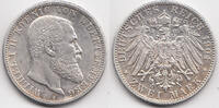 Württemberg 2 Mark Wilhelm 1891-1918 -