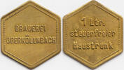 Bayern - Oberköllnbach 1 Ltr. steuerfreier Haustrunk Brauerei Oberköllnbach (Menzel 24449.1) -