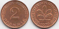 BRD 2 Pfennig Stahl/kupferplattiert -