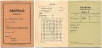 Drittes Reich Schiessbuch Schiessbuch 1./Kriegsgef. Bau-u. Arbeits-Batl. Nr. 7 -