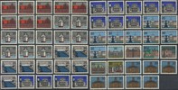 Bund 20 Pfennig Hauptstädte der Länder – Lot mit 59 Marken postfrisch -