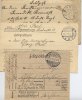 Deutsches Reich Feldpost Lot mit 3 Feldpost Briefen Bayern -