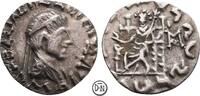 Hermaios (105-90) Drachme bilingual, posthume indo-skythische Imitation, -
