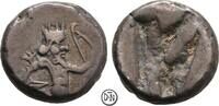 Persische Großkönige Siglos Sardeis, Artaxerxes II (404-359) bis Dareios III (336-330), schöne Tönung, -