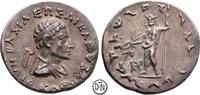 Heliokles II (90-75) Tetradrachme unbekannte Münzstätte, Büste / Zeus, herrliches Portrait, getönt, sehr selten, -