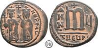 Phocas (602-610) Follis (40 Nummi) Jahr 5 = 606-607 n. Chr. Antiochia, K... 60,00 EUR  + 9,80 EUR frais d'envoi