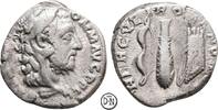 Commodus (177/180-192) Denar Roma, Büste mit Löwenhaube / Bogen, Keule und Köcher, der Kaiser als Halbgott, -