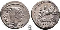 L. Thorius Balbus (Münzmeister) Denar 105 v. Chr. Roma, Kopf der Iuno So... 165,00 EUR  + 14,00 EUR frais d'envoi