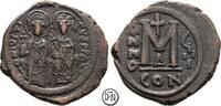 Iustinus II (565-578) Follis (40 Nummi) Jahr 9 = 573-574 n. Chr. Constan... 45,00 EUR  + 9,80 EUR frais d'envoi