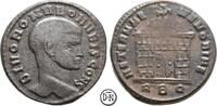 Divus Romulus (+ 309) Follis 309-310 n. Chr. Roma, Kopf / Rundtempel, So... 325,00 EUR  + 14,00 EUR frais d'envoi