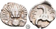 Perikle (380-360) Tetrobol (Drittelstater) Lykische Dynasten, Löwenkopfhaut / Lykisches Triskeles, -
