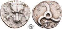 Perikle (380-360) Tetrobol (Drittelstater) Lykische Dynasten, Löwenkopfhaut / Triskeles, Beizeichen Hermeskopf, selten, -