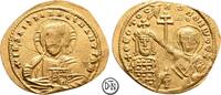 Johannes I Tzimiskes (969-976) Histamenon Nomisma (Solidus) Constantinopolis, Christusbüste / Kaiser und Maria, attraktiv und selten, -