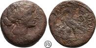 Kleopatra VII (51-30) Bronze (80 Drachmen) 47-30 v. Chr. Alexandria, Büste / Adler, die berühmte Kle