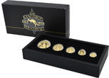 AUSTRALIEN Set von 100, 50, 25, 15 und 5 Dollars 2020, Elizabeth II, 1952-2022. FB