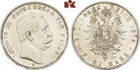 HESSEN 5 Mark Ludwig III., 1848-1877. -