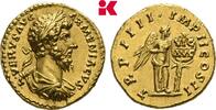 MÜNZEN DER RÖMISCHEN KAISERZEIT AV-Aureus, Lucius Verus, 161-169. -