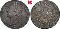 FRANKREICH 1/2 Ecu au bandeau R Louis XV, 1715-1774. -