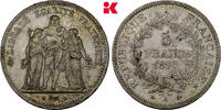 FRANKREICH 5 Francs 3. Republik, 1870-1940. -