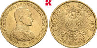 PREUSSEN 20 Mark Seltener Jahrgang. Wilhelm II., 1888-1918. -