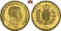 WÜRTTEMBERG 10 Gulden RR Auflage: 1.240 Exemplare Wilhelm I., 1816-1864. -