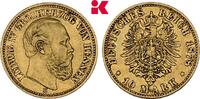 HESSEN 10 Mark Ludwig IV., 1877-1892. -