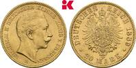 PREUSSEN 20 Mark Wilhelm II., 1888-1918. -