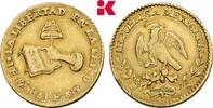 MEXIKO Escudo Republik, 1823-1864. -