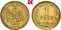 MEXIKO 1 Peso Republik, 1867-1905. -