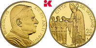 Vatikan 20 Euro AN II/2006 R, Rom. Auflage: 3.326 Exemplare. Benedikt XVI., 2005-2013. FB, Hairlines, im Originaletui mit Zertifikat