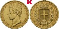 ITALIEN 100 Lire Karl Albert, 1831-1849. -