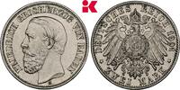 BADEN 2 Mark 1901. Friedrich I., 1852-1907. SUP
