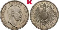 ANHALT 2 Mark 1896. Friedrich I., 1871-1904. FDC-
