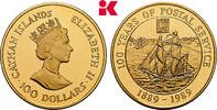 CAYMAN ISLANDS 100 Dollars 1989. Auflage: 93 Exemplare. Elizabeth II, 1952-2022. FB
