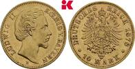 BAYERN 10 Mark 1878. Ludwig II., 1864-1886. TTB-SUP