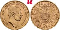 SACHSEN 20 Mark 1905. Friedrich August III., 1904-1918. SUP