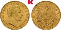 MECKLENBURG-SCHWERIN 10 Mark 1901. R, Auflage: 10.000 Exemplare. Friedrich Franz IV., 1897-1918. SPL