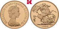 GROSSBRITANNIEN / IRLAND 2 Pounds 1980, London. Elizabeth II, 1952-2022. FB