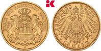HAMBURG 10 Mark 1911. Freie und Hansestadt. SPL